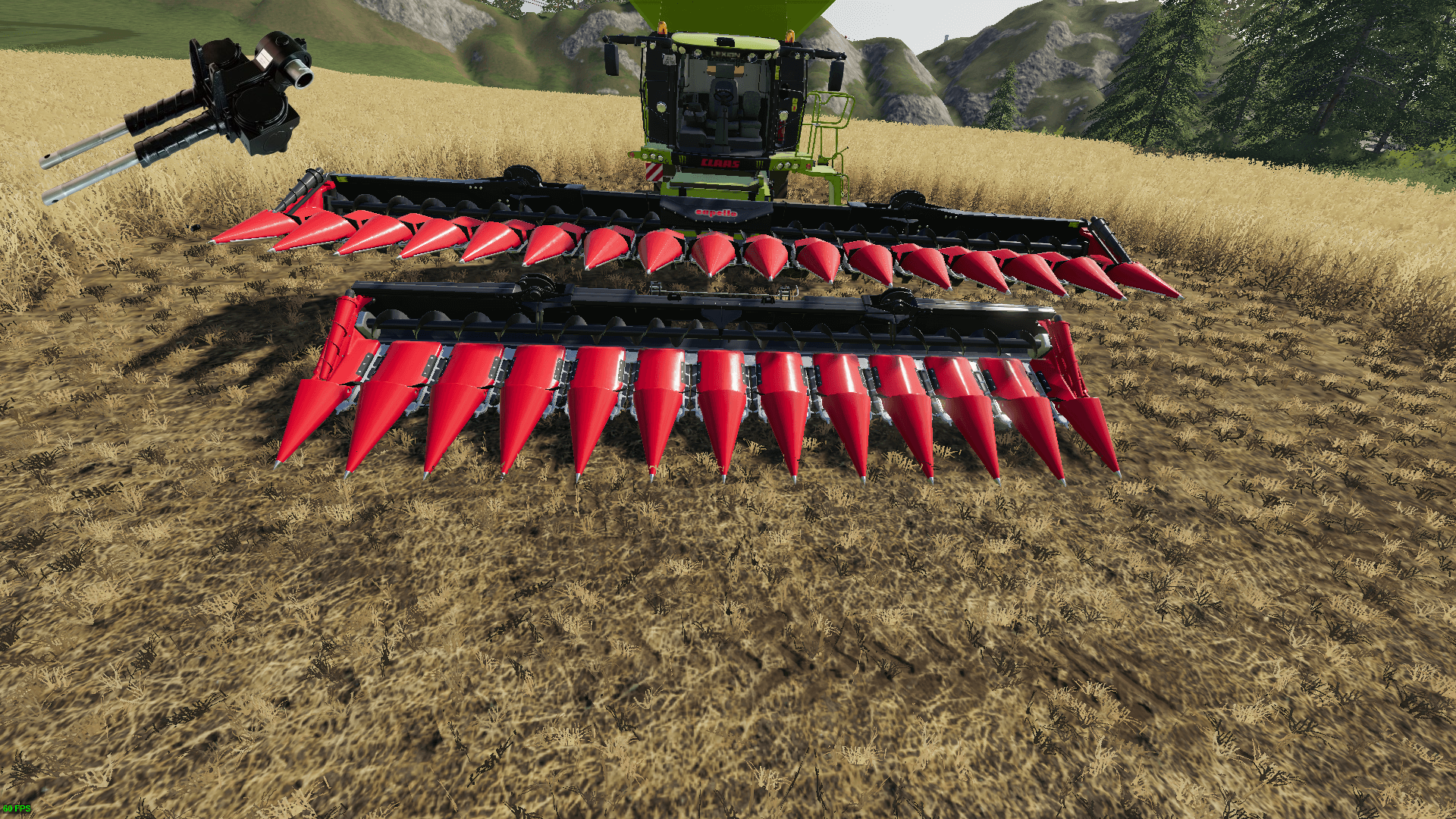 Aliumininė kukurūzų pjaunamosios pavarų dėžė grūdų kombainui